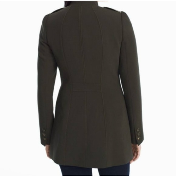 White House Black Market Military Jacket S - Picture 2 of 8